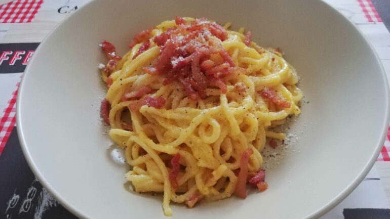 vraie recette pates carbonara