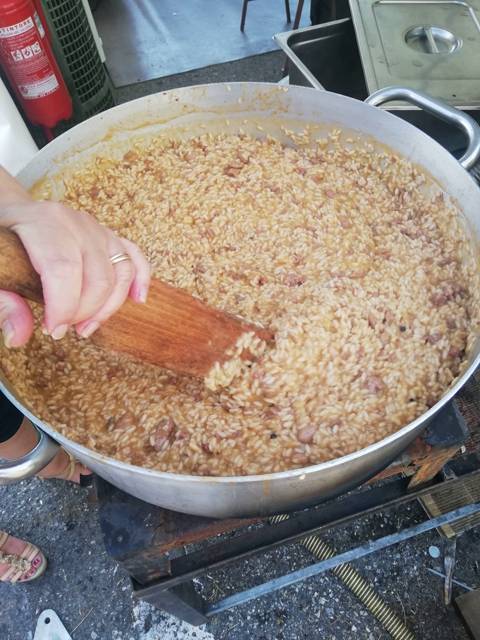 Moncalvo : Fête des cuisines du Monferrato - Plat panissa